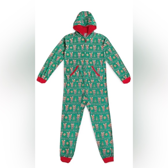 Disney Christmas Adult Coverall~Disney Christmas Pajamas Medium~Adult Onesie - Picture 8 of 8